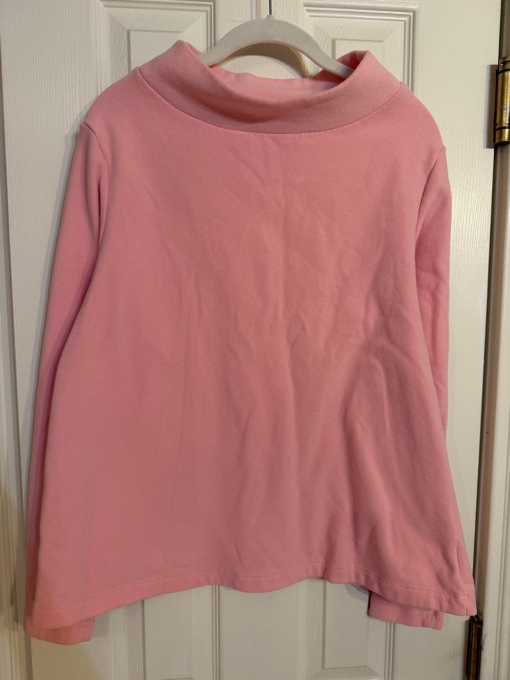 Dudley Stephens Light Pink Funnel-Neck Sweater